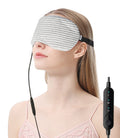 Heated Eye Mask 100% Cotton USB Warm Eye Compress for Dry Eyes StyesMGDBlepharitis Chalazion (GW460)